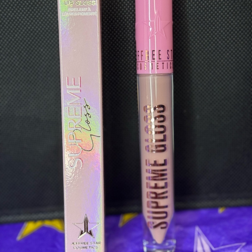 Jeffree Star Cosmetics Supreme Gloss Lip Gloss Shade: Naked in the Dark BNIB NWT